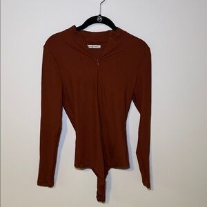 Abercrombie & Fitch Rust Bodysuit